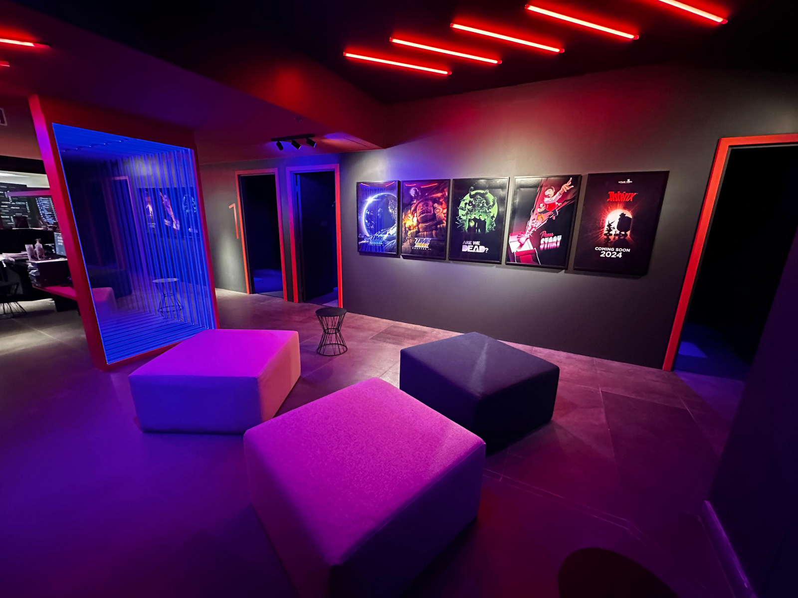 VR club interior